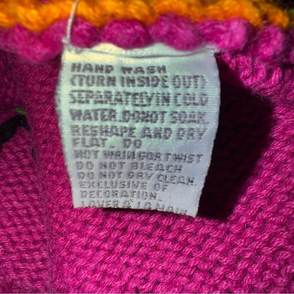 Vintage Texas Rodeo Hand Knit Marisa Christina Sweater Vest (1990s)  3X - Picture 11 of 11